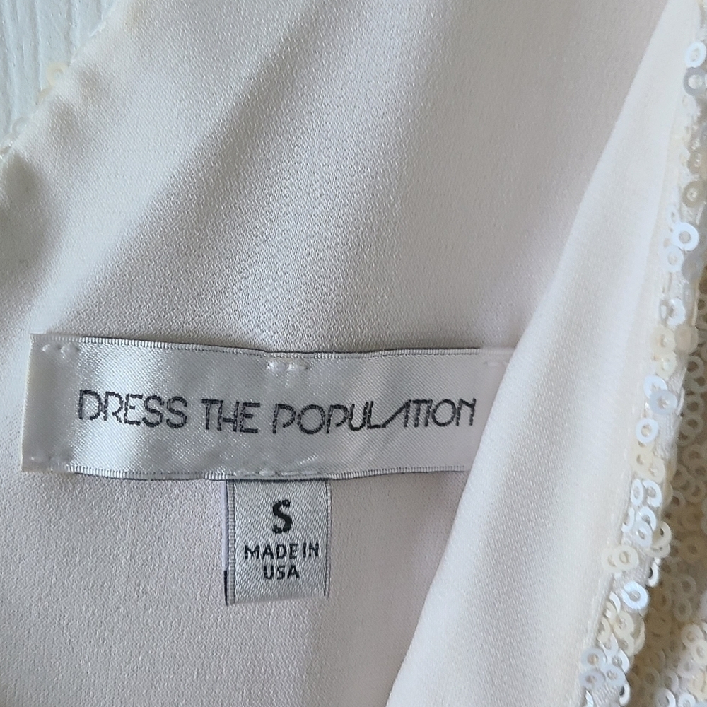 Dress The Population Zoe Mini Dress - Picture 3 of 7